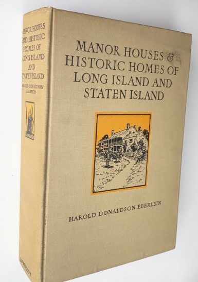 RARE Manor Houses and Historic Homes of Long Island and Staten Island (1928)