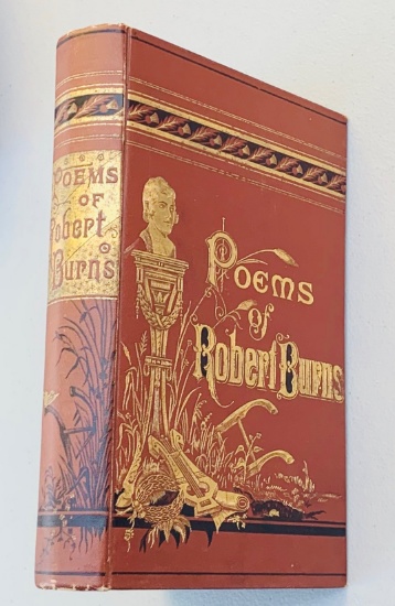 Poems of ROBERT BURNS (c.1880) Decorative Binding