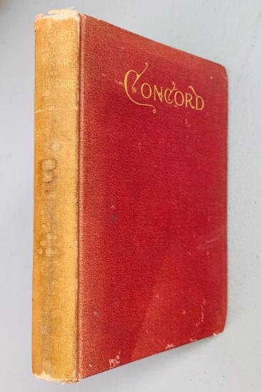 Concord Historic, Literary and Picturesque by George B. Bartlett (1885)