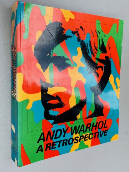 Andy Warhol: A Retrospective (1989) with 460 Illustrative Plates