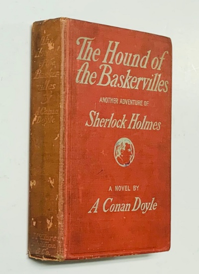 RARE Hound of the Baskervilles: Another Adventure of Sherlock Holmes by Arthur Conan Doyle (1902)