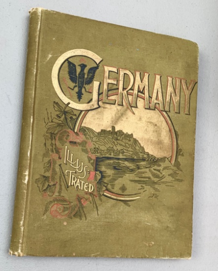 Germany Illustrated with Pen and Pencil (1891) Large Hardcover