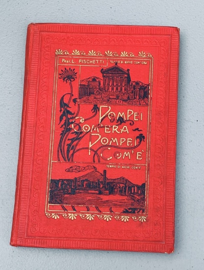 Italian Guide to POMPEI (1902) Illustrated