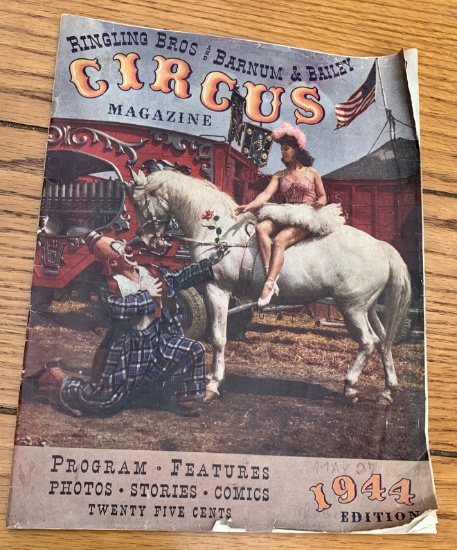 Ringling Brothers BARNUM & BAILEY (1944) Circus Program