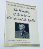 RARE General Marshall's Report (1945) Winning of WW2 in Europe and Pacific