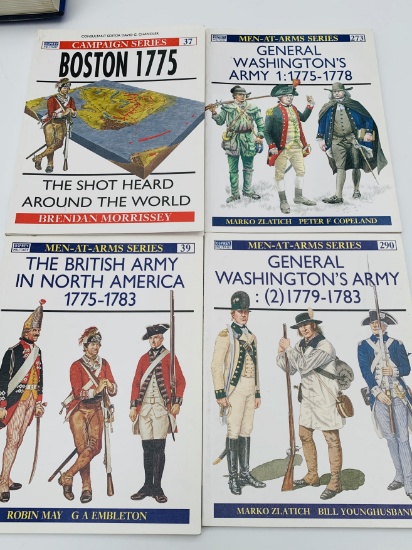 Four OSPREY American Revolution Books