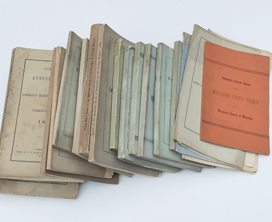 TWENTY Mission Pamphlets from (1840-1910)