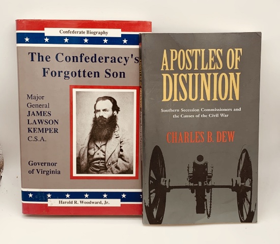 The CONFEDERACY'S Forgotten Son: Major General James Lawson Kemper & Additional CIVIL WAR BOOK