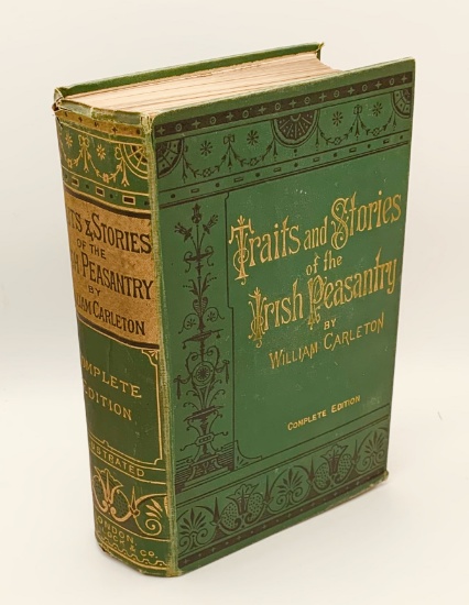 RARE Traits and Stories of the IRISH PEASANTRY by William Carleton (c.1890)