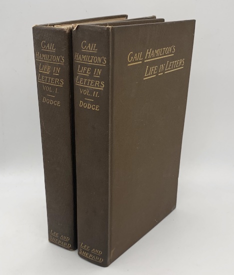 Gail Hamilton's Life In Letters (1901) Two Volumes: ANTI-SLAVERY MOVEMENT