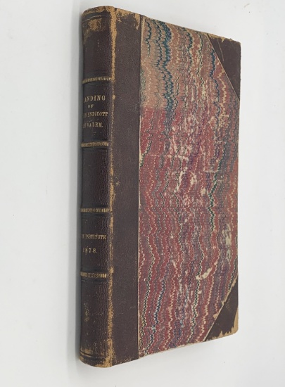 The Fifth Half Century of the Landing of John Endicott at SALEM MA (1879)