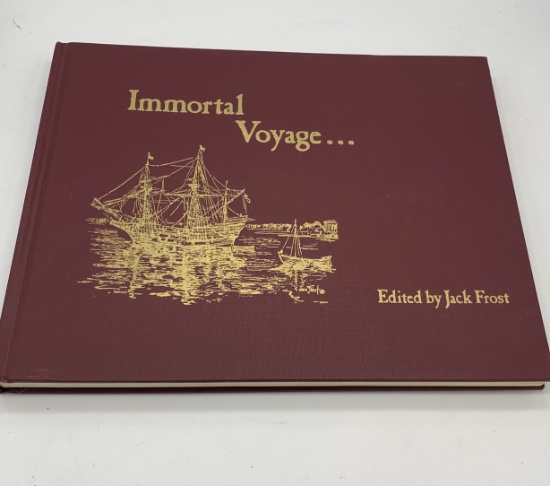 Immortal Voyage and Pilgrim Parallels by Jack Frost (1970) SIGNED BY ARTIST