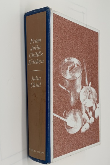 RARE From JULIA CHILD'S KITCHEN (1982) SIGNED