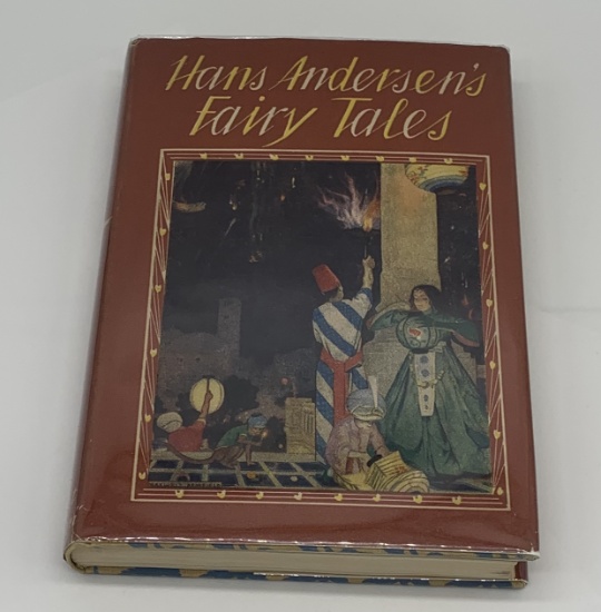 HANS ANDERSEN'S Fairy Tales (1949) with Dust Jacket - Color Illustrations