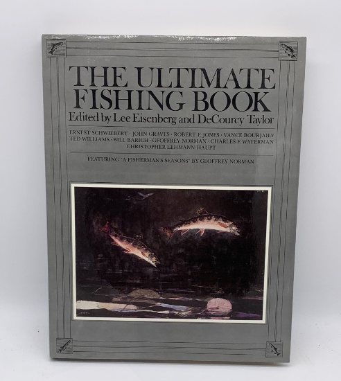 The Ultimate FISHING Book (1981) Large Hardcover