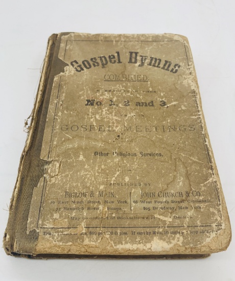 GOSPEL HYMNS as Used in Gospel Meetings (1879)