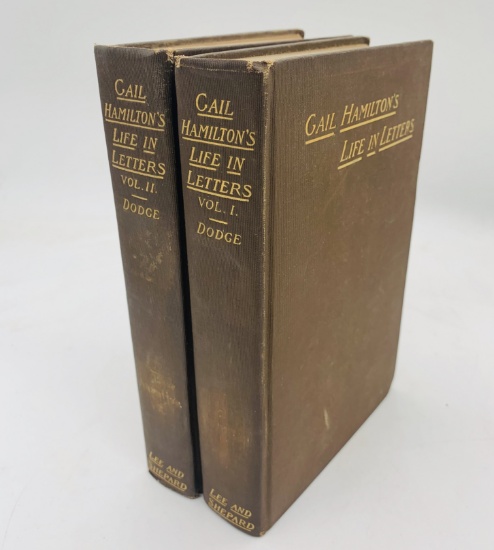 Gail Hamilton's Life In Letters (1901) Two Volumes: ANTI-SLAVERY MOVEMENT