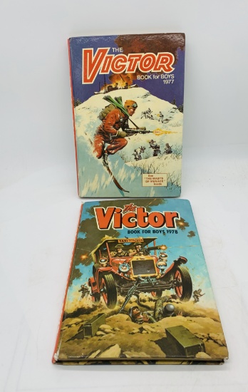THE VICTOR BOOK FOR BOYS All-Action All-Picture Books 1977-1978