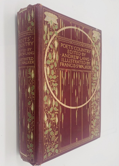 POET'S COUNTRY by Andrew Lang (1907) Shakespeare - Byron - Tennyson - Milton