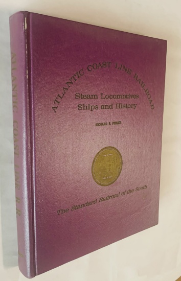 Atlantic Coast Line RAILROAD Steam LOCOMOTIVES, Ships and History (1975)