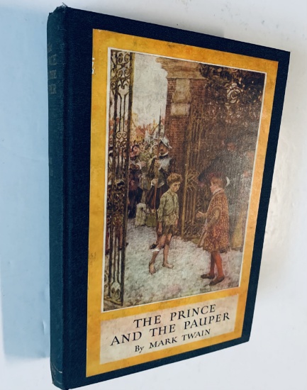 The PRINCE and the PAUPER by MARK TWAIN (c.1900) Tale for Young People