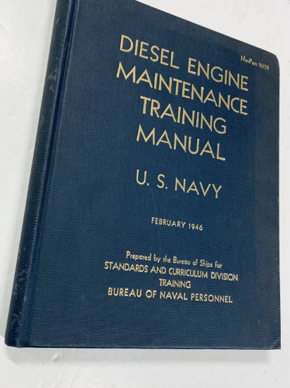 Diesel Engine Maintenance Training Manual - U. S. NAVY (1946)