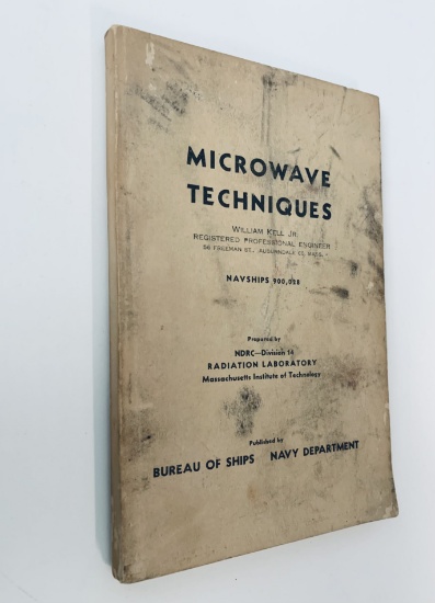 Microwave Techniques for Navships (1950) US NAVY