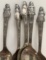 COMPLETE SET of Five Sterling Silver DIONNE QUINTUPLETS Spoons