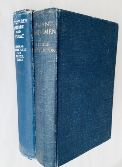 GALLANT GENTLEMAN (1931) and ADVENTURES ASHORE and AFLOAT (1939) British Naval Books