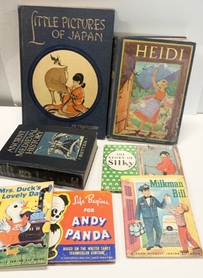 COLLECTION of Antique & Vintage CHILDREN'S BOOKS