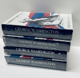 GEORGE WASHINGTON Four Volume Set by James Flexner (1972)