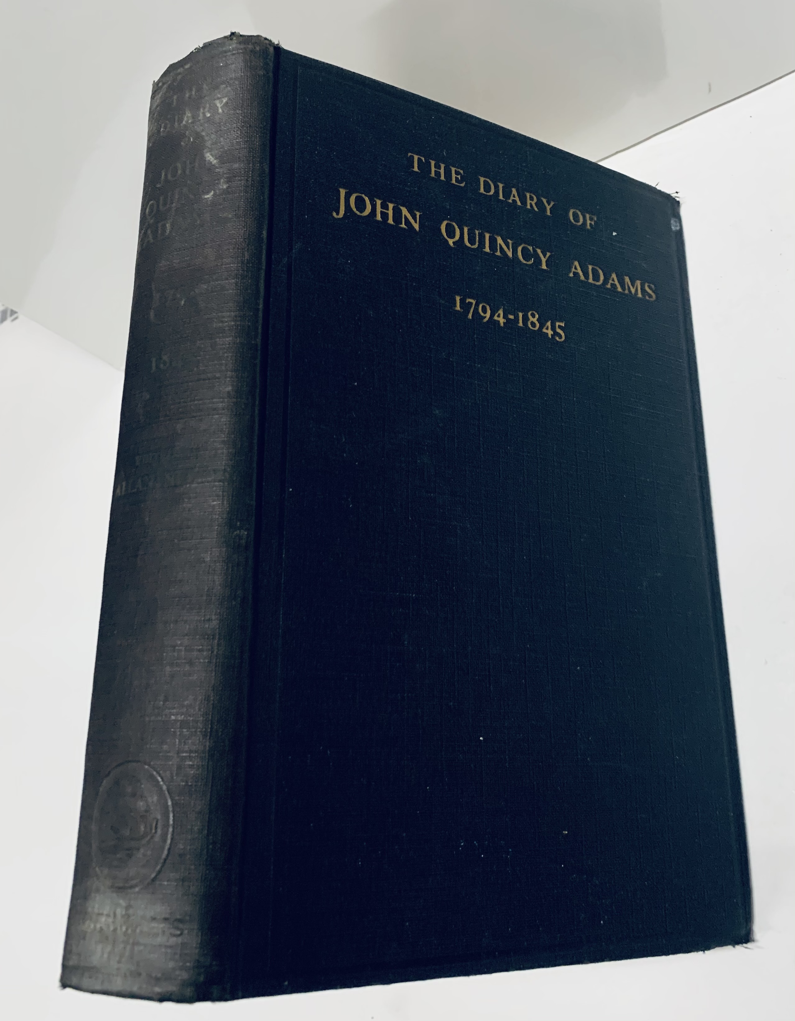 The Diary of JOHN QUINCY ADAMS 1794-1845 | Proxibid