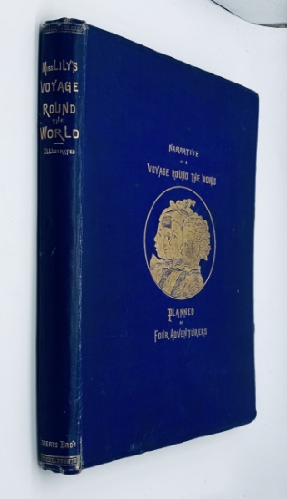 Miss Lily's Voyage Round the World (1869) ANTIQUE CHILDREN'S BOOK