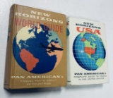 PAN AMERICAN AIRLINES USA and World Travel Guides (1959)