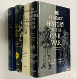 The Compact History of the United States NAVY - ARMY - COAST GUARD - CIVIL WAR - FOUR BOOKS
