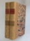 ESSAYS by R.W. Emerson (c.1880) Two Volume Set - Decorative Bindings