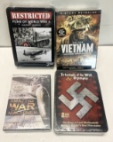 Collection of BRAND NEW HISTORY DVD SETS - WWII Films - VIETNAM - Amazing War Machines