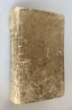 RAREST Lexicon Manual (1738) OWNED BY AMERICAN REVOLUTIONARY MAJOR GENERAL Oliver Prescott