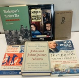 COLLECTION of Books on PRESIDENTS - Washington - Lincoln - Jefferson