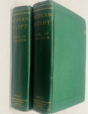 MODERN EGYPT by the Earl of Cromer (1908) Two Volumes