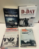 COLLECTION of WW2 BOOKS - D-DAY - Kamikazes - Indianapolis