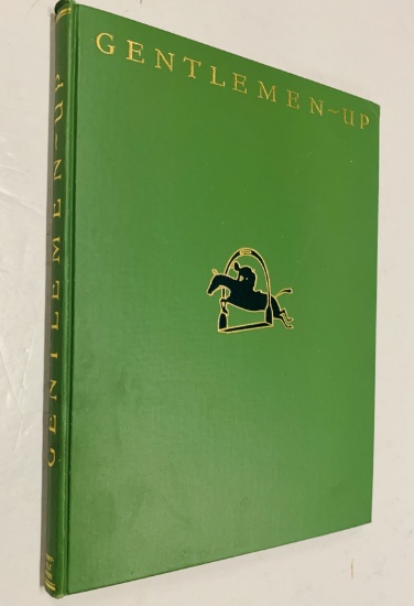 RARE Gentlemen Up William B. Streett (1930) Limited to 850 Copies - HORSES