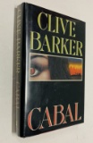 SIGNED Cabal by CLIVE BARKER (1988)