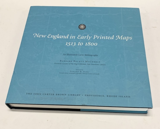 New England in EARLY PRINTED MAPS 1513 to 1800