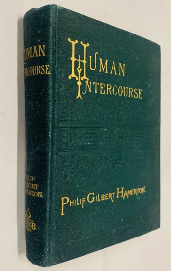 Human Intercourse by Philip GIlbert Hamerton (1884)