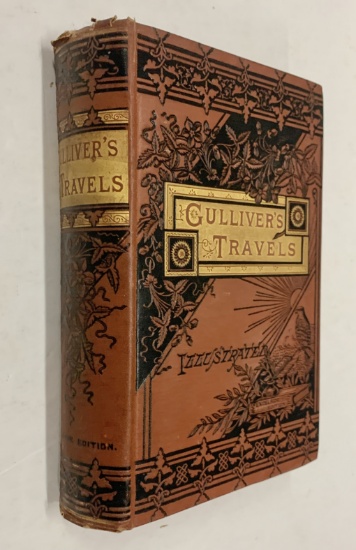 GULLIVER'S TRAVELS - Travels of LEMUEL GULLIVER by Johnathan Swift (c.1880)