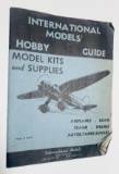 Model AIRPLANE Catalog (1941) International Model Company