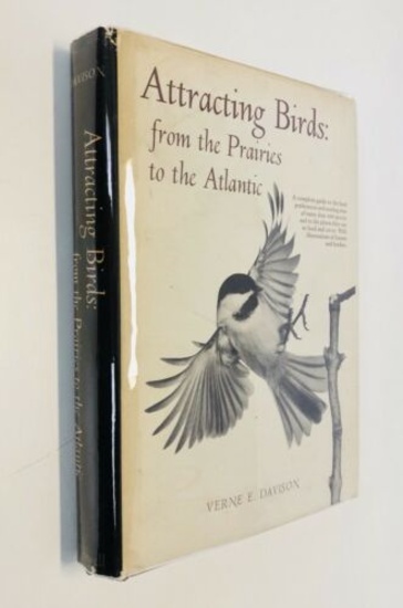 Verne Elbert Davison ATTRACTING BIRDS (1967) Birdwatching Birding Ornithology