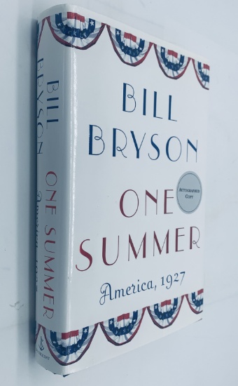 SIGNED BILL BRYSON One Summer America, 1927