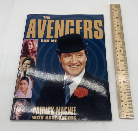 SIGNED The Avengers (TV Show) & ME - Signed by Actor Patrick Macnee
